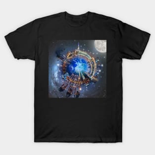 Old Port Genoa Planet T-Shirt